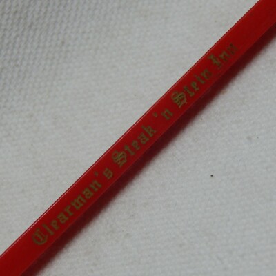CLEARMAN'S STEAK & STEIN, PICO RIVERA, CALIF., SWIZZLE STICK 