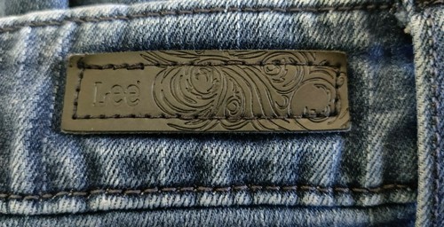 Lee Classic Fit Jeans Womens Size 12P Petite Dark Wash Stretch - Picture 5 of 7