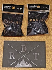 DRT Varial Wheel Dish Caps Set Of 2 GUNMETAL New in Packages FREE SHIPPING