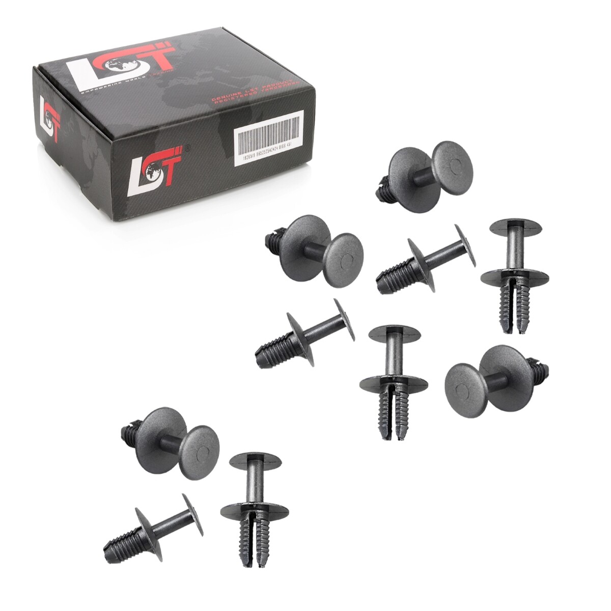 10x for Volvo V70 Underbody Protection Fastening Clips