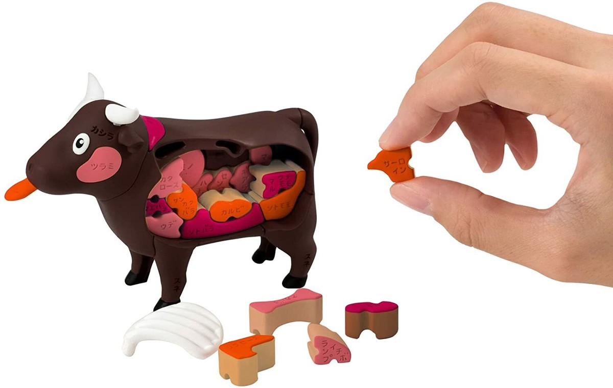 MEGAHOUSE Japan Special Ushi Cow Yakiniku Puzzle 3D puzzle | eBay