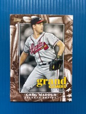 Topps Series 1 #GOG-7 Greg Maddux Great Gamers Atlanta Braves Baseball Card