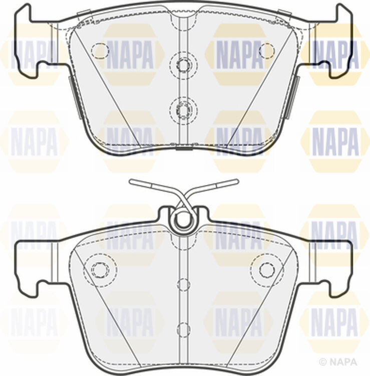 Fits VW Golf Passat Tiguan Audi A3 TT Skoda Superb Purevue Rear Brake