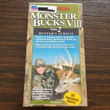 REALTREE MONSTER BUCKS VIII VOLUME 2 (VHS) Dale Earnhardt, David Blanto - B2G1!