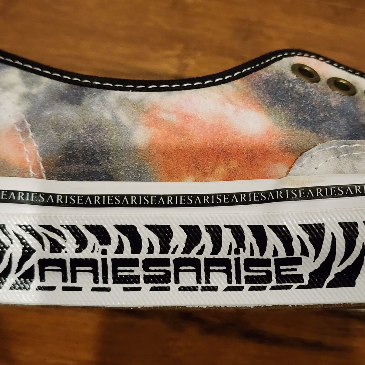 Vans x Aries OG Authentic LX \'Tie Dye\' Shoes Mens Size 8 WMNS 9.5 VN0A4BV9YZC Vans x Aries OG Authentic LX  main image 3
