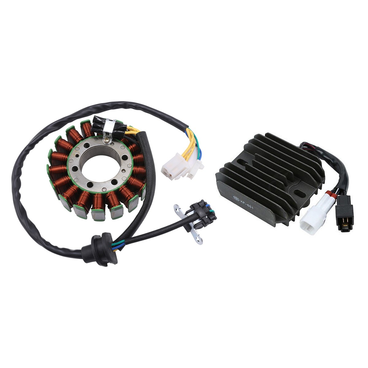 Stator Coil & Voltage Regulator Rectifier Fit For Suzuki Hayabusa