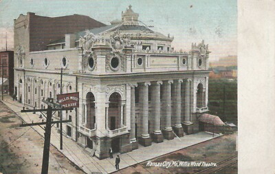 Kansas City MO - Willis Wood Theatre - Exterior - Signage 