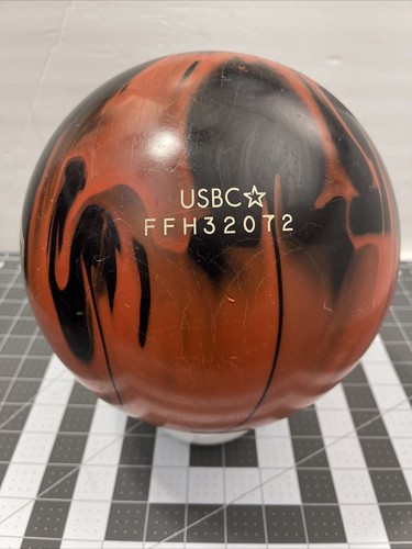 DV8 Marauder Mutiny arancione nero 14,12 libbre. Palla da bowling - Foto 5 di 11