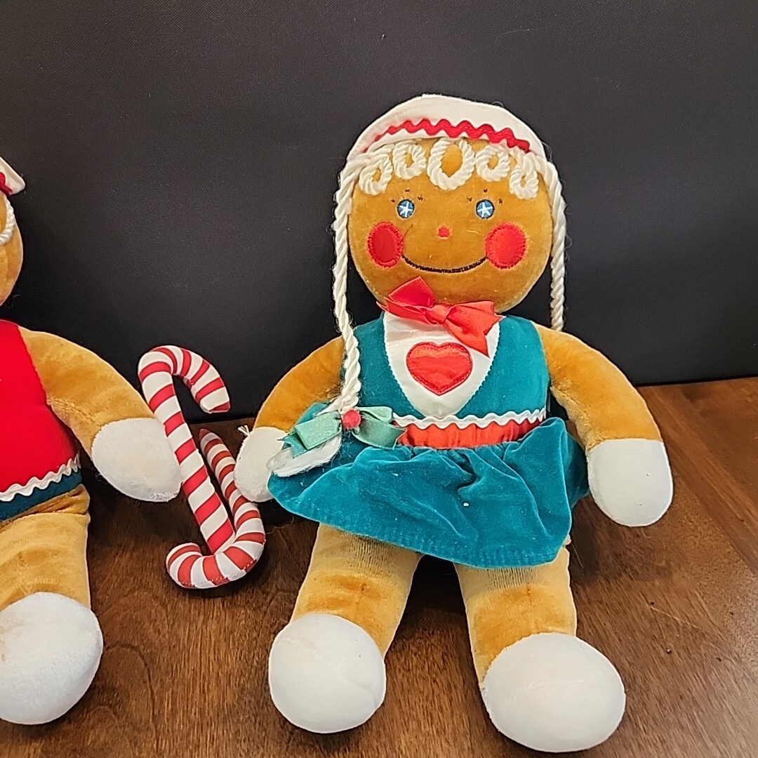 ぬいぐるみ Gingerbread Boy l Vintage 60s Gingerbread Boy l Vintage 60s ぬいぐるみ
