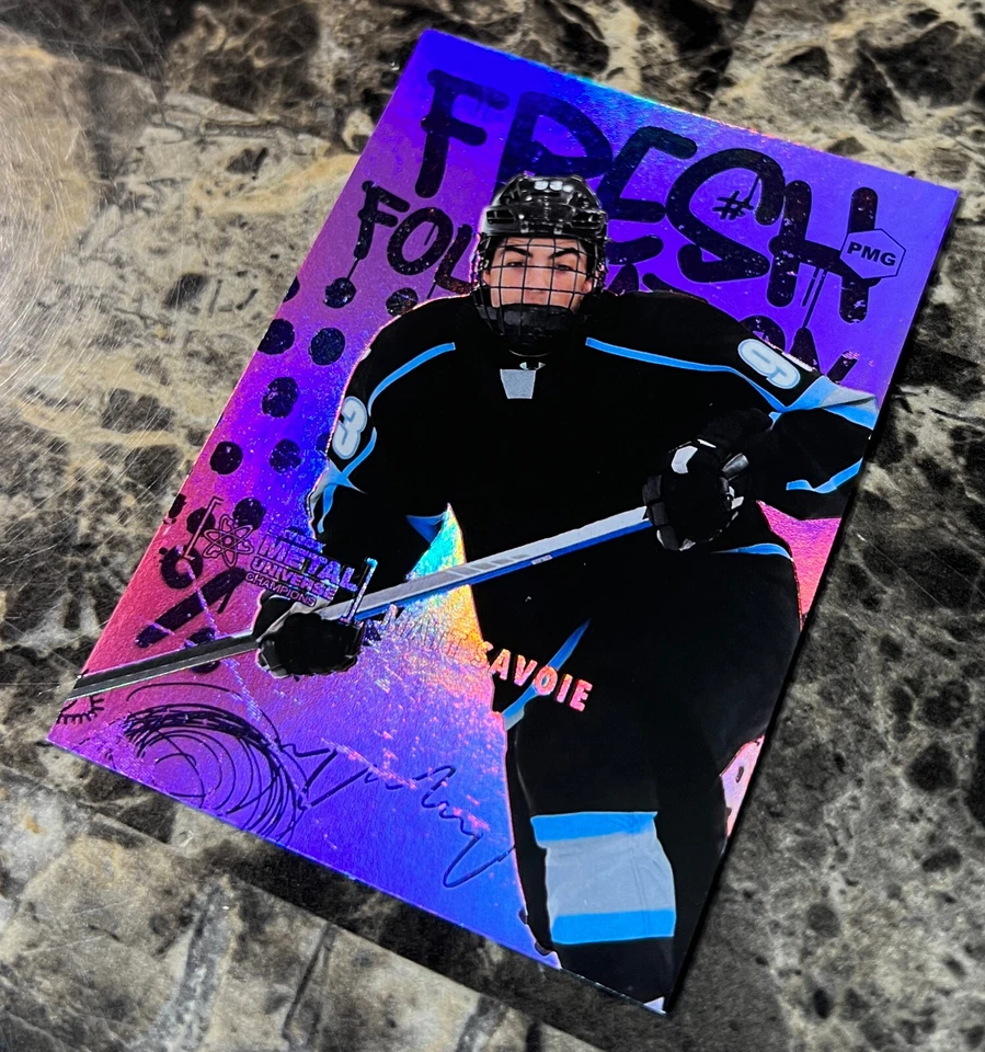 Matt Savoie 2021 Skybox Metal Universe Champions PMG Rosa/75 #FF13 Foto 2 de 4