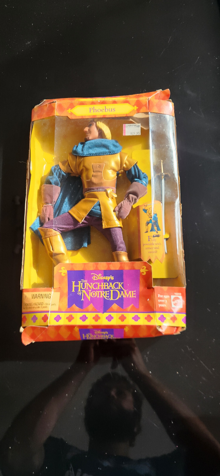 Mattel Disney The Hunchback of Notre Dame Phoebus 1995 # 15312