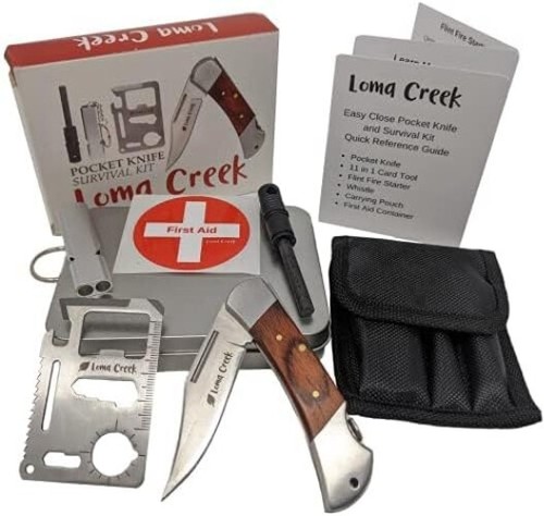 Durable Kids Pocket Knife with Safety Lock & Camping Tools - Adventure Ready - Picture 3 of 10