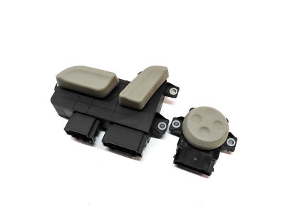 2012 AUDI A3 HATCHBACK (8P) FRONT LEFT DRIVER SEAT ADJUST ADJUSTMENT SWITCH GRAY