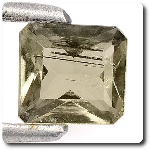 Zoisite marron vert d'Afghanistan 0.53 cts, cadeau idéal pour passionné