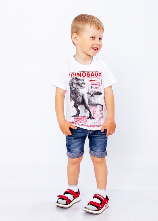 T-Shirt (boys), Summer,  Nosi svoe 6021-001-33-1-4 (bilyj)