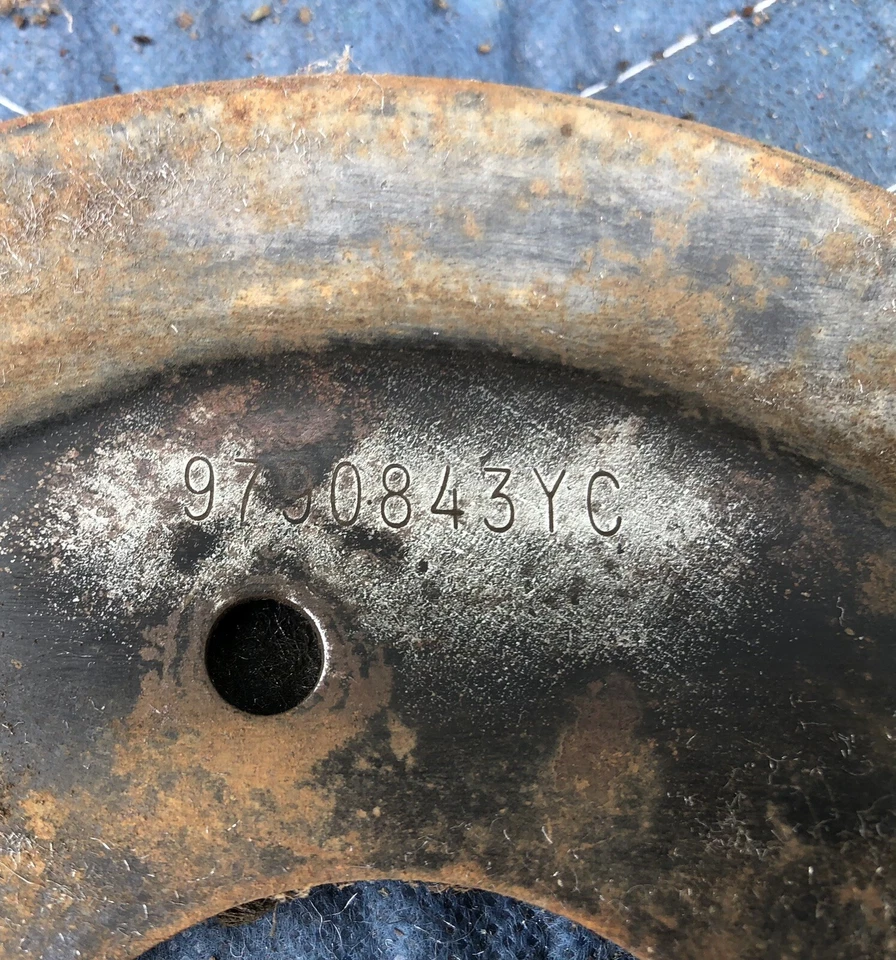 Pontiac 1968 1969 GTO AC Pulley 9790843 400 428 Firebird Ram Air Judge 1970 - Image 2 of 4