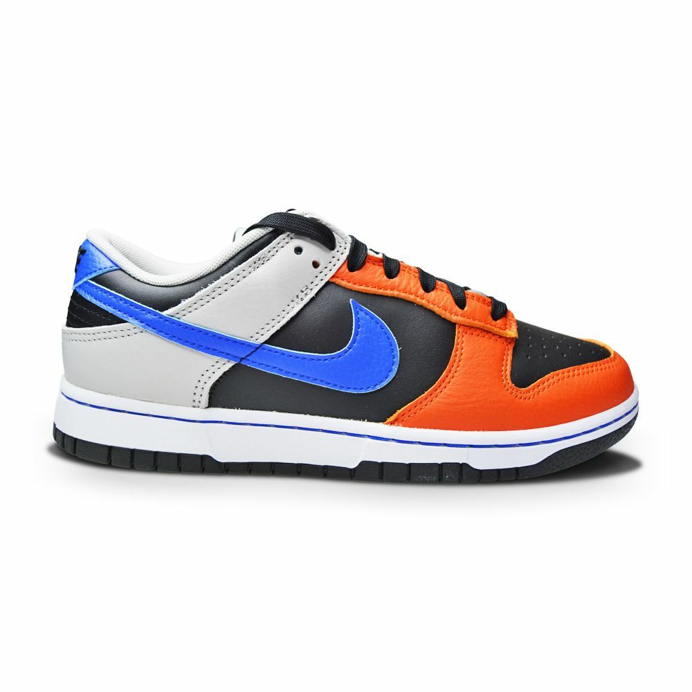 Mens Nike Dunk Low Retro EMB - DD3363 002 - Black Racer Blue Grey Fog | eBay