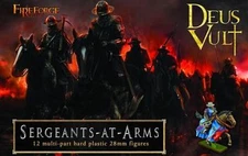 SERGEANTS AT ARMS - DEUS VULT - FIREFORGE GAMES - 28MM