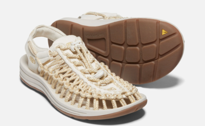 Keen Uneek Gold Birch Strappy Waterfront Sandal Shoe Women's US