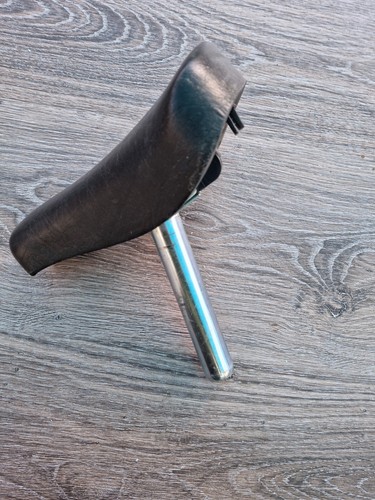 Selle De Vélo Course Vintage SELLE ITALIA CARRERA - Années 1990 - Gris
