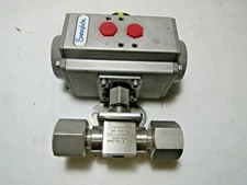 ✌ NEW SWAGELOK 8 BAR VALVE ACTUATOR W/ 1/2" NPT VALVE SC00015-3U / SS-83PF8