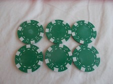 POKER JETONS / TEXAS HOLD'EM VERT (08/10)
