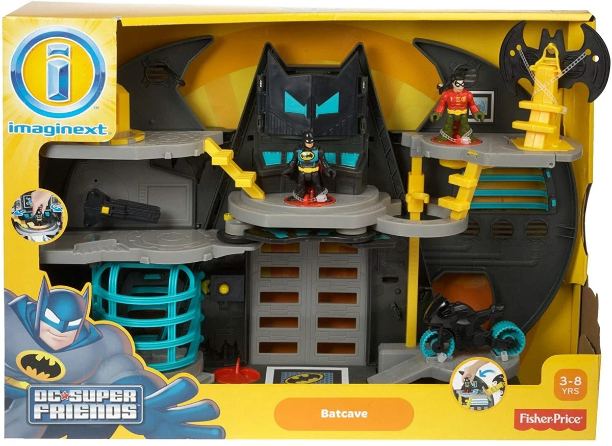 Fisher Price Imaginext Dc Super Friends Batman Batcave X7677 NEW