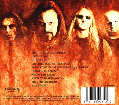 DEICIDE STENCH OF REDEMPTION NEW CD