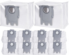 10 Pack Dust Bag Compatible with Roborock S8+ S8 Pro Ultra S7 Maxv Ultra S7 Pro 