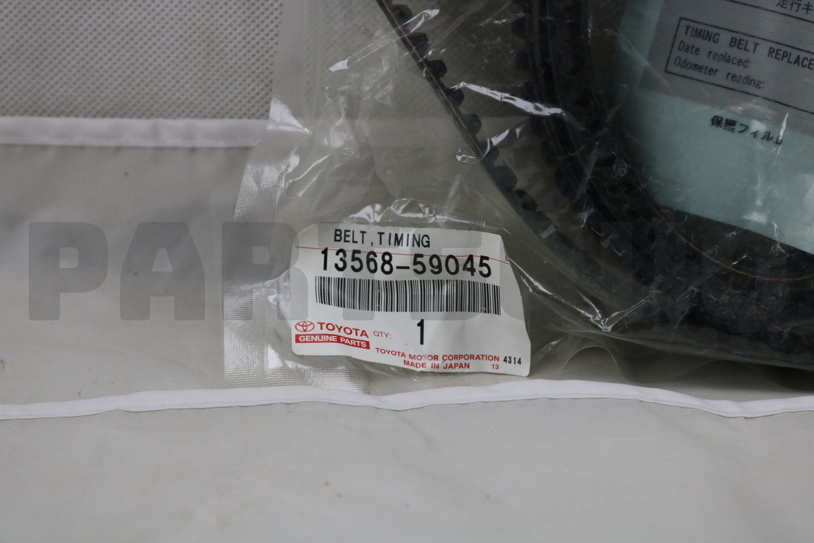 1356859045 Genuine Toyota BELT, TIMING 13568-59045 | eBay