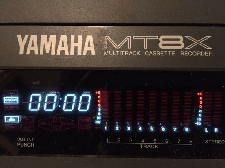 Yamaha MT8X 8-track Multitrack Cassette Tape Recorder Used Japan