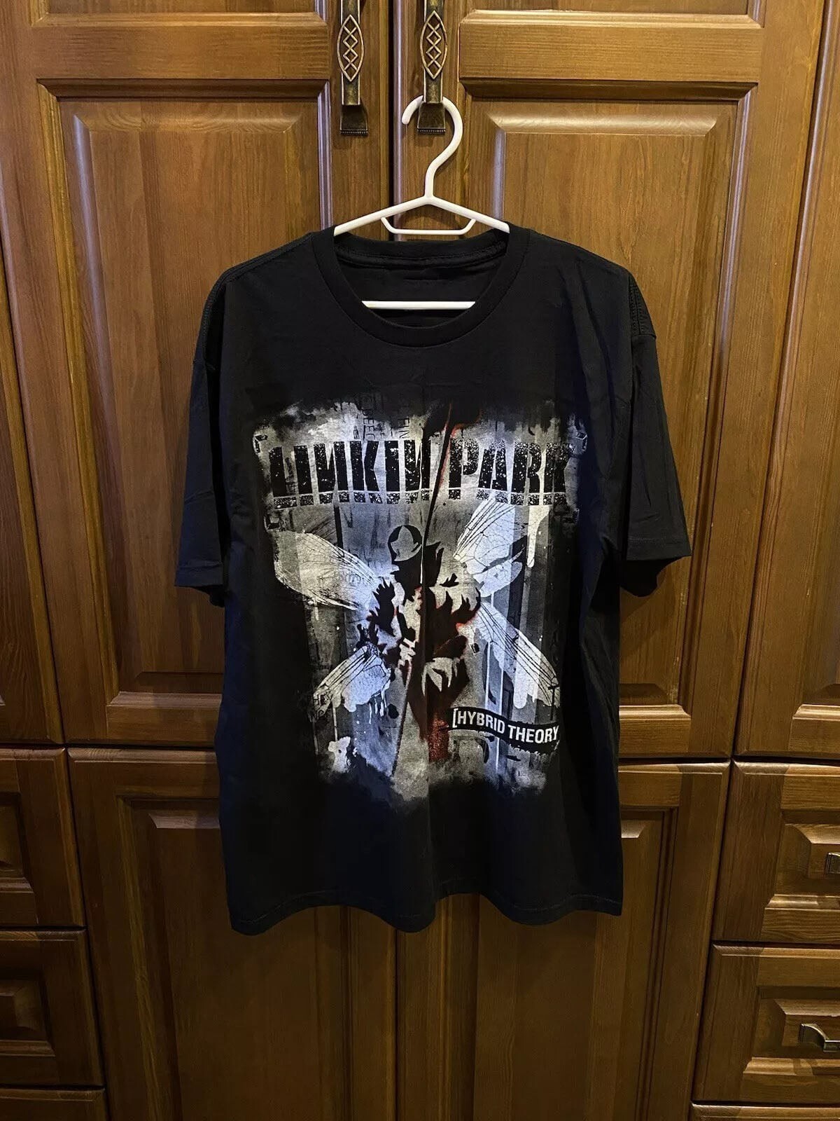 Linkin Park Hybrid Theory T-Shirt 2 SIDE Korn Limp Bizkit Deftones Vintage Y2k