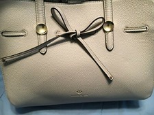 Nanette Lepore Arabelle Pearl Bow Leather Purse Shoulder Bag - New With Tags