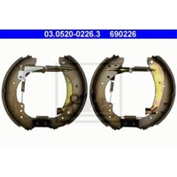 ATE Bremsbackensatz Bremsbacken Hinten FüR Fiat Ducato Pritsche/Fahrgestell 230
