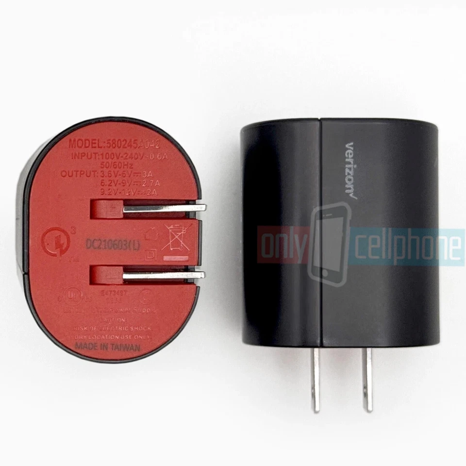 Adaptador de pared USB universal de carga rápida original Verizon para iPhone 15/14/13/12/X Foto 4 de 4