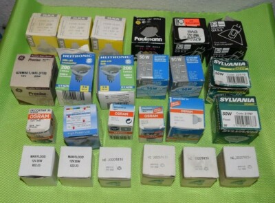 Konvolut Reflektorlampen Halogenlampen Osram Sylvania  etc.  (41A)