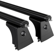 Schwarz Dachträger M102B Schloss Aero 120cm Paar Für Opel Signum Fließheck 03-08