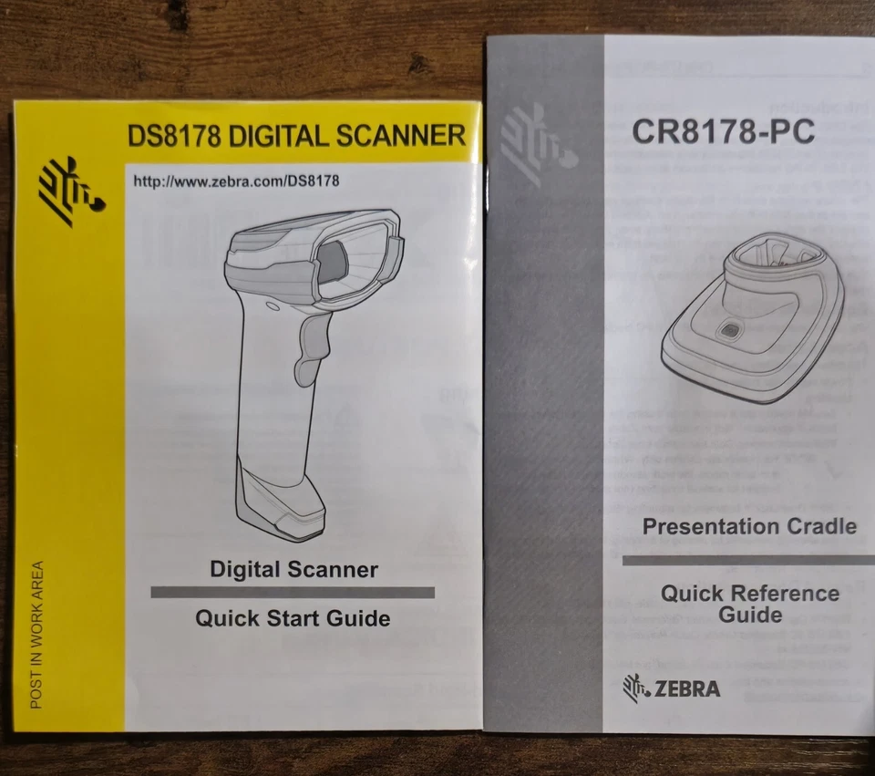 Zebra DS8178 Barcode Scanner With Presentation Cradle Brand New Never Used - Image 2 of 4