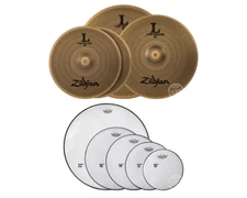 Zildjian Low Volume Quiet Pack with Remo Silent Stroke Drumheads