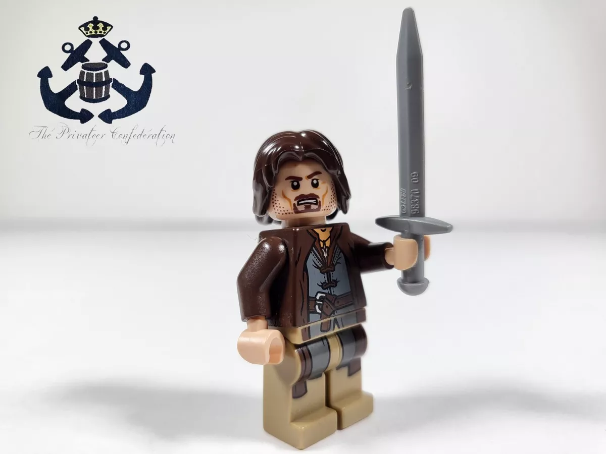 LEGO Minifigure Lord of the Rings Aragorn lor017 Sword From 9474
