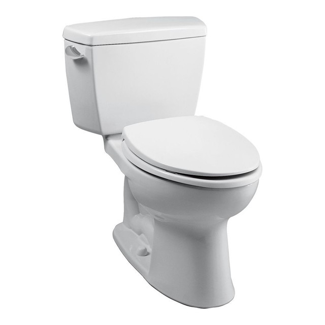 Toto Drake 2 Piece 1 28 Gpf Elongated Toilet In Cotton Cst744e 01 Toto Eco Drake Two Piece Elongated 1 28 Gpf Toilet Cotton White Cst744e