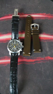 Tissot Chronograph T461 quartz 39mm PRC 200 black date @4 | eBay