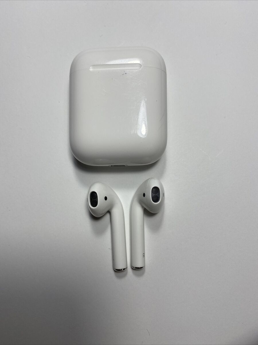 Authentic Apple AirPods White In-Ear Headset 1st Generation Authentic Apple AirPods White In-Ear Headset 1st Generation