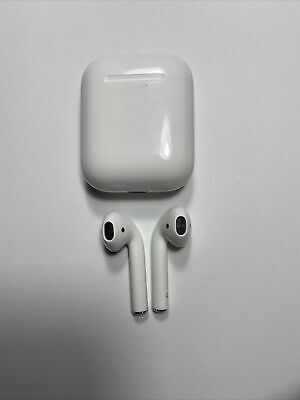 Authentic Apple AirPods White In-Ear Headset 1st Generation Authentic Apple AirPods White In-Ear Headset 1st Generation