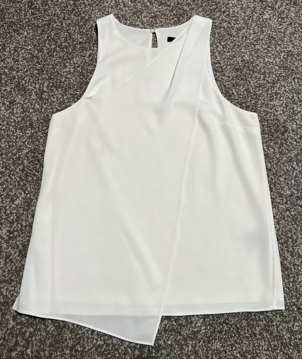 Tibi white cheap blouse