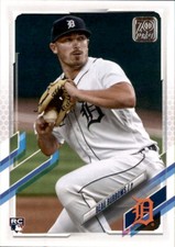 2021 Topps - Beau Burrows Detroit Tigers #123 (RC)