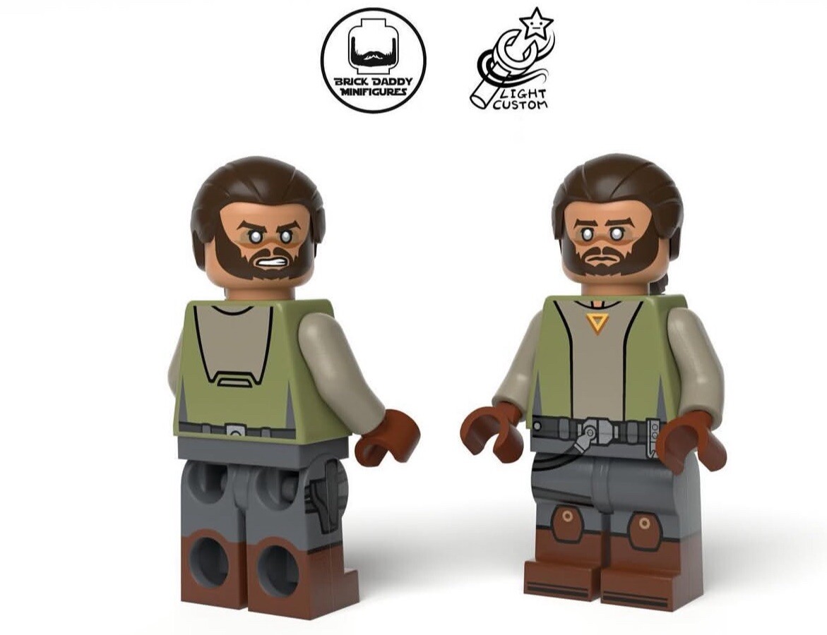 LEGO Star Wars Light Custom LC Sightless Knight Kanan Jarrus