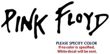 Pink Floyd Metal Music Graphic Die Cut decal sticker Car Truck Boat Window 12"
