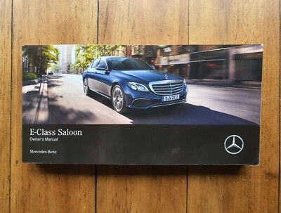 Mercedes E-Klasse W213 (2016 - 2020) Bedienungsanleitung/Handbuch