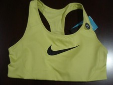 Women's Nike Dri Fit Pro Classic Peach Swoosh Bra CN5262 352 Size S